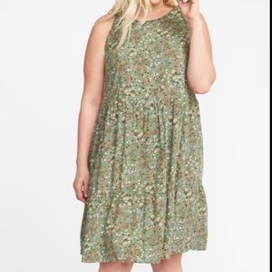 Old Navy Scoop Neck Floral Flowy Dress M